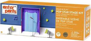 Antsy Pants Build and Play Kit POP Star Stage For Children, 39 pieces