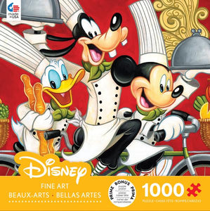 Ceaco Disney Fine Art: Wheeling In Flavor Puzzle 1000pc