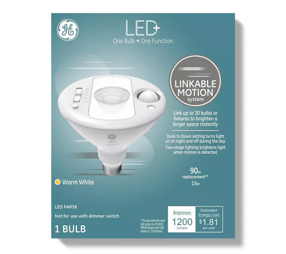 General Electric Linkable With Motion LED+ Light Bulb - Clear