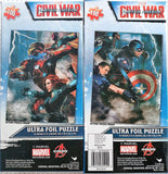 Marvel Captain America Civil War Ultra Foil Puzzle 2 Sets (100 pieces each)