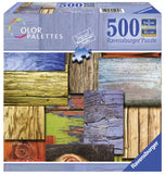 Ravensburger Color Palettes: Wood Puzzle 500pc