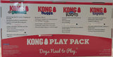 Kong Play Pack Pet Toy Variety 4-pack