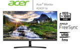 Acer K243Y bi 24" Full HD IPS Monitor with HDMI & Stand