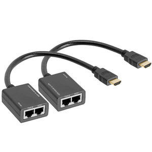 Cmple - HDMI Extender Repeater over Cat5e/Cat6 - up to 98 Feet