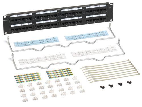 CommScope Systimax 760062380 1100GS3-48 Gigaspeed 48-port Cat 6 Patch Panel