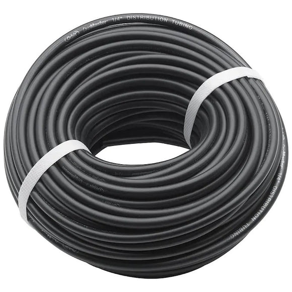 Orbit 67301-21, 1/4-in x 100-ft, Black Polyethylene Drip Irrigation Distribution Tubing